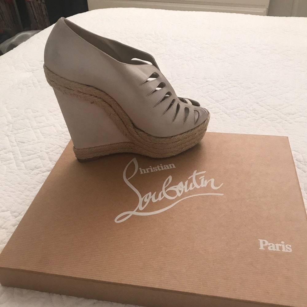 Louboutin Wedges